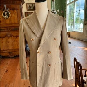 40L light brown herring bone blazer suitsupply like new !!